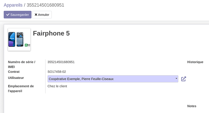 Attribution d'un appareil à un utilisateur